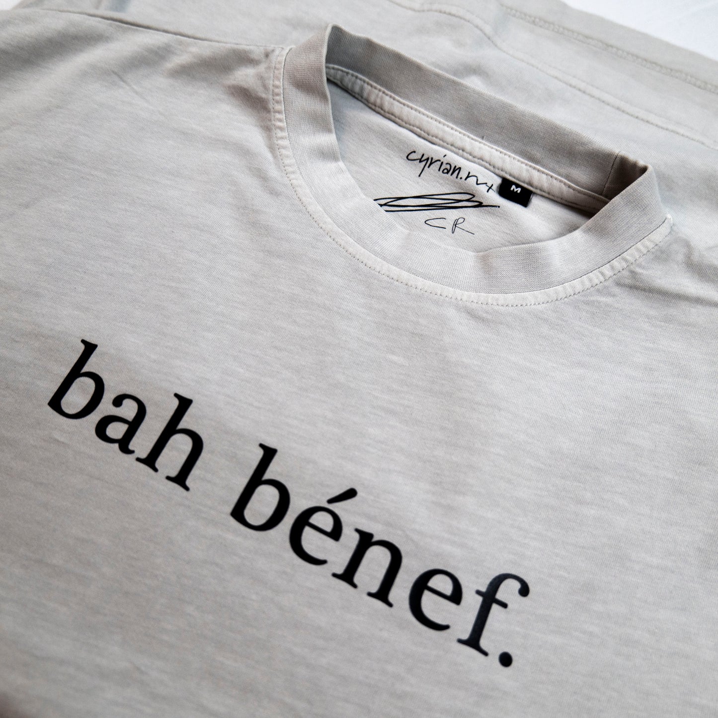 T-Shirt Bah Bénef Crème