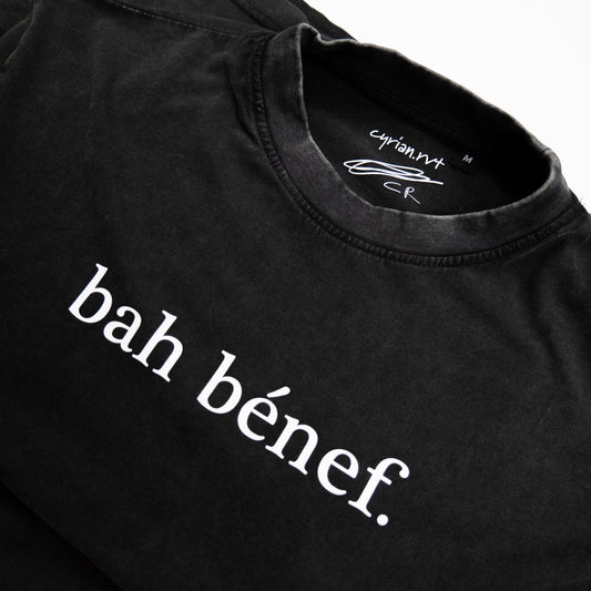 T-Shirt Bah Bénef Noir