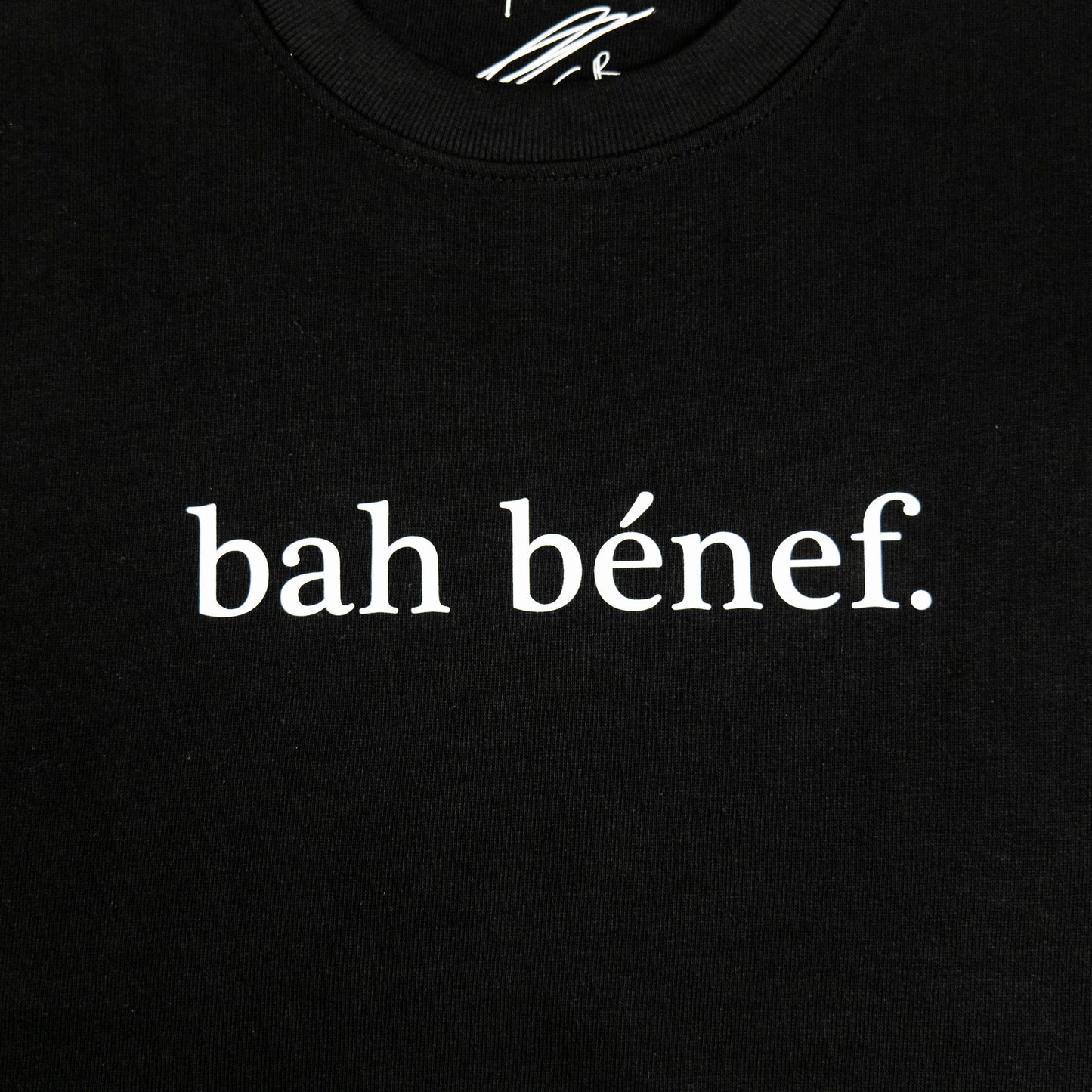 T-Shirt Bah Bénef Noir